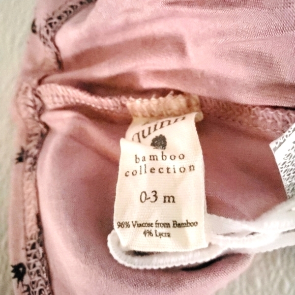 NWT Kate Quinn Knot Hat French Bloom Baby Girls 0-3 Months Bamboo - Picture 3 of 4